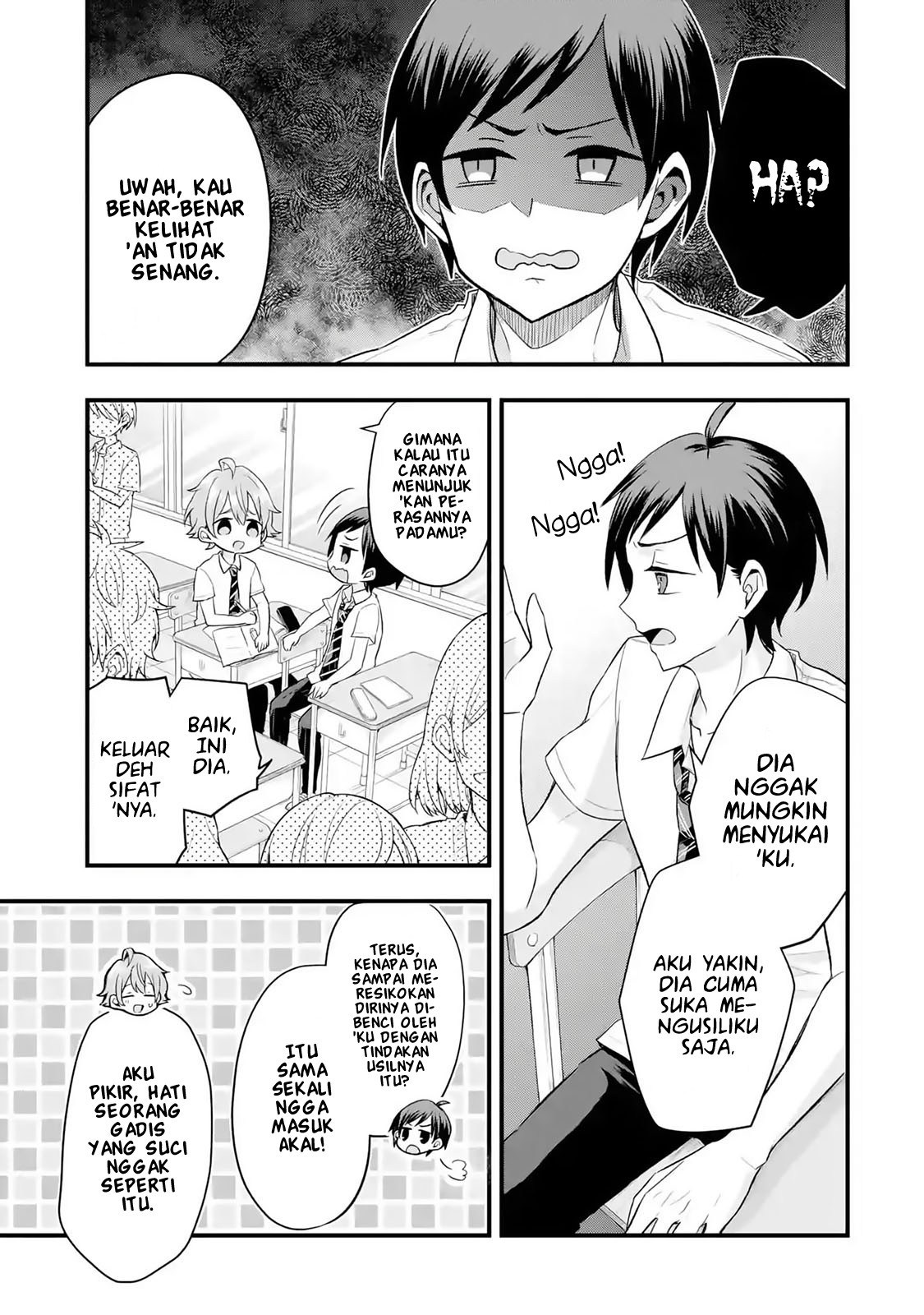 Tomodachi no Imouto ga Ore ni Dake Uzai Chapter 01.2 Bahasa Indonesia